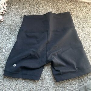 Lululemon Wunder-train high rise shorts 6”